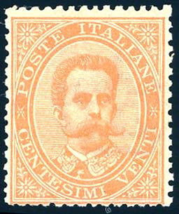 1879 - 20 cent. Umberto I (39), ... 