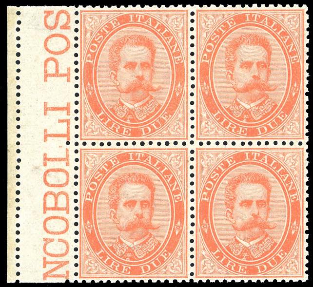 1879 - 2 lire Umberto I (43), ... 