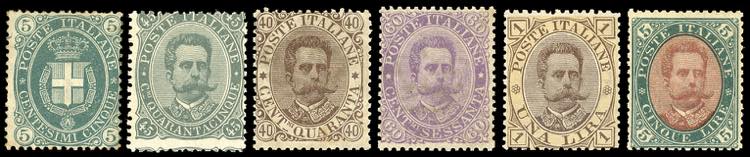 1889 - Lemissione completa ... 