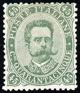 1889 - 45 cent. Umberto I (46), ... 