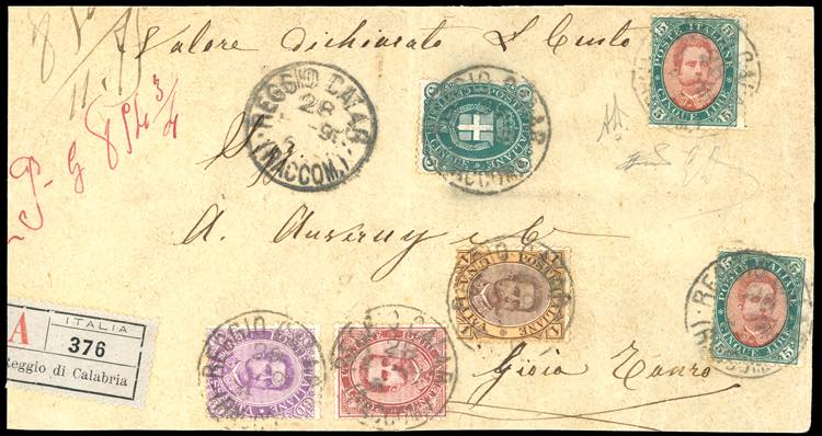 1891 - 5 lire, due esemplari, 5 ... 