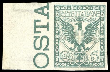 1901 - 5 cent. Floreale, non ... 