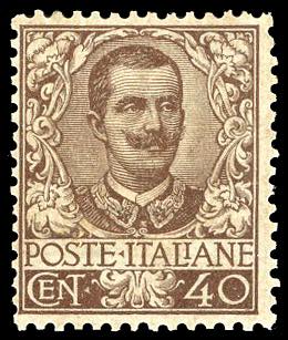 1901 - 40 cent. Floreale (74), ... 