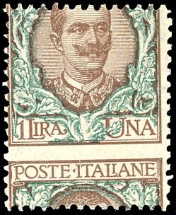 1901 - 1 lira Floreale, ... 