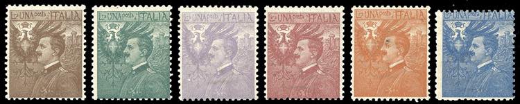 1905 - 1 lira saggi Michetti, ... 