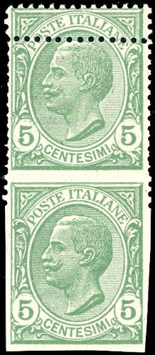 1906 - 5 cent. Leoni, coppia ... 