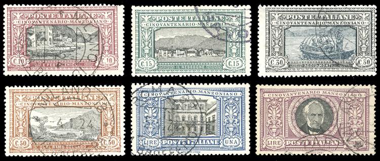 1923 - Manzoni, serie completa ... 