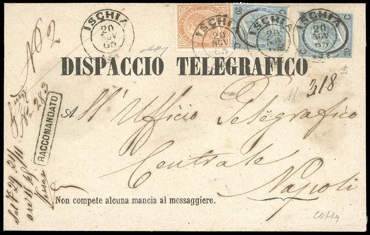 1865 - 10 cent. De La Rue, ... 