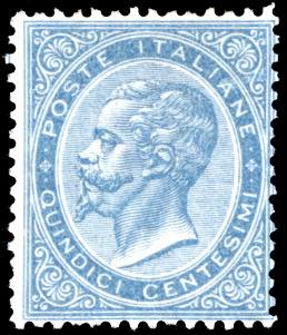 1865 - 20 cent. su 15 cent. Ferro ... 