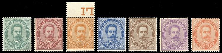 1879 - Umberto I, prima emissione, ... 