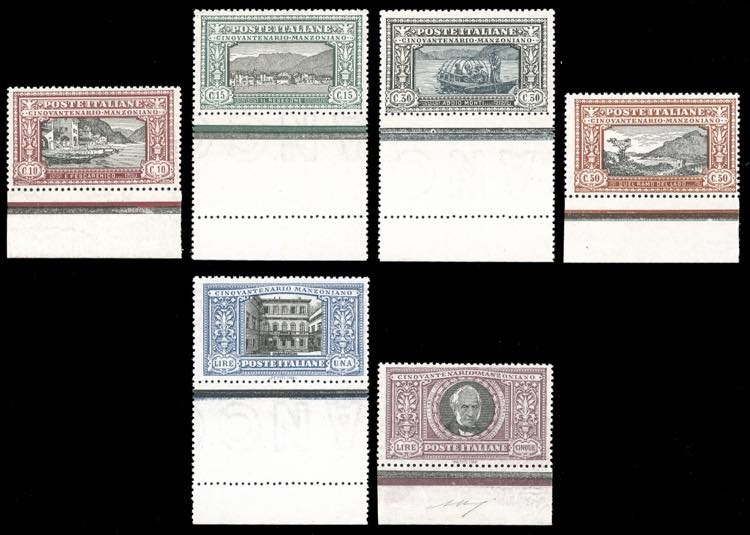 1923 - Manzoni, serie completa ... 