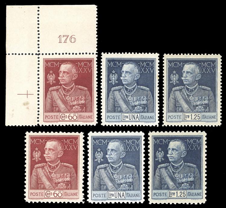 1925/26 - Giubileo, serie complete ... 