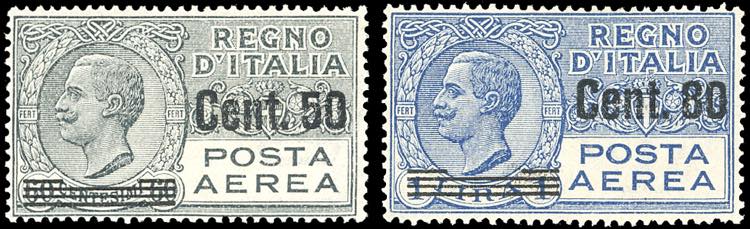 1927 - Soprastampati, serie ... 