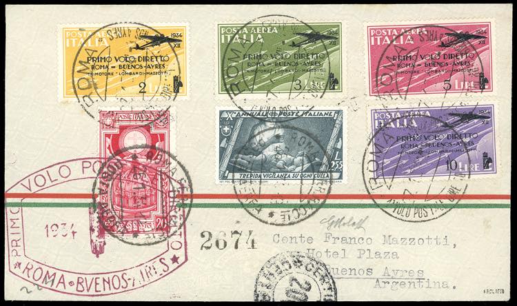 1934 - Volo Roma-Buenos Aires, ... 