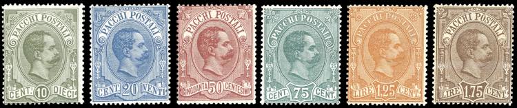 1884/86 - Umberto I, serie ... 