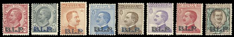 1922/23 - Soprastampati BLP del II ... 