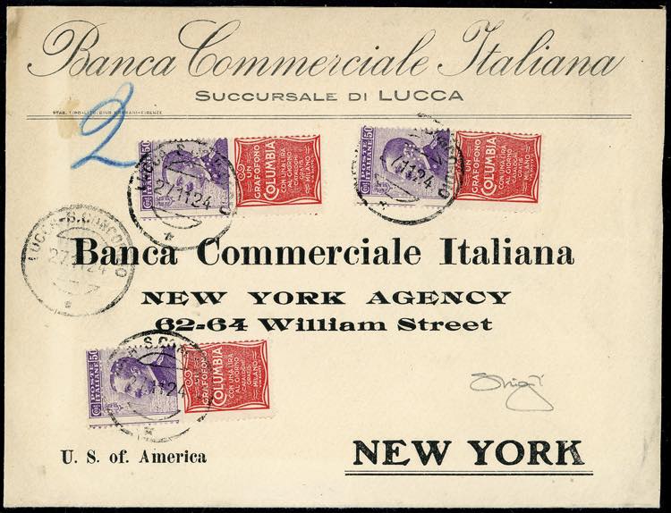 1924 - 50 cent. Columbia (11), tre ... 