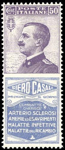 1924 - 50 cent. Siero Casali (15), ... 