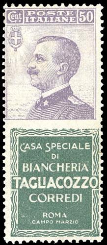 1924 - 50 cent. Tagliacozzo (17), ... 