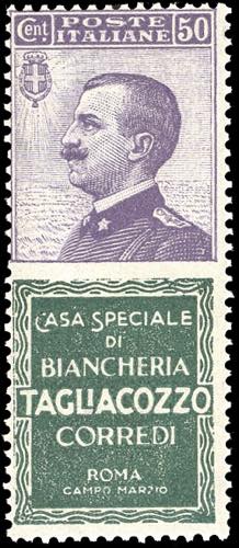 1924 - 50 cent. Tagliacozzo (17), ... 
