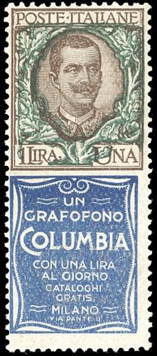 1924 - 1 lira Columbia (19), buona ... 