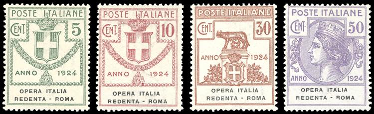OPERA ITALIA REDENTA-ROMA 1924 - ... 