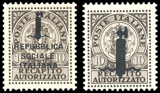 RECAPITO AUTORIZZATO 1944 - ... 