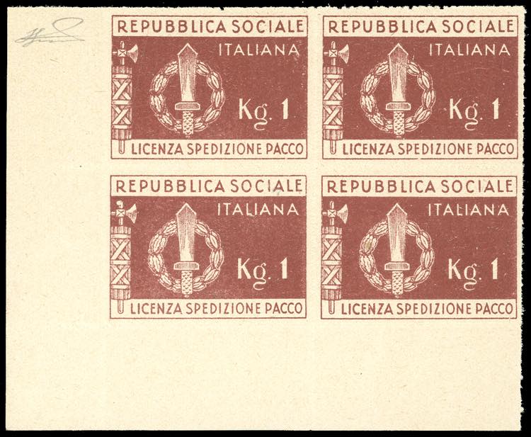 FRANCHIGIA 1944 - 1 kg. bruno ... 