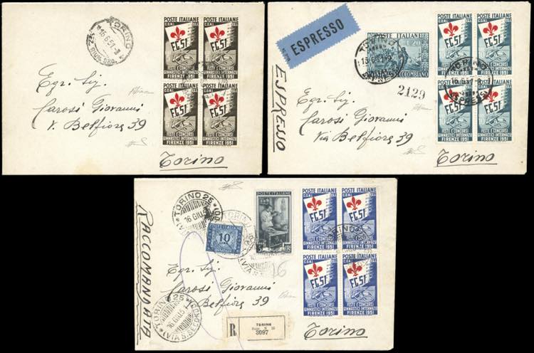 1951 - Ginnici, serie completa in ... 