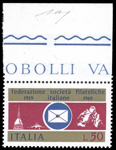 1969 - 50 lire Federazione ... 