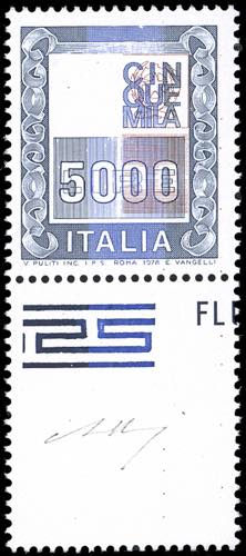 1978 - 5.000 lire Alti Valori, ... 