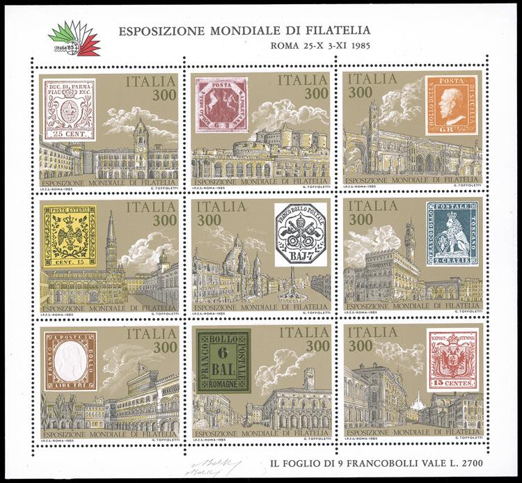 1985 - 300 lire Italia 85, ... 