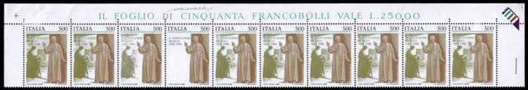 1988 - 500 lire Don Bosco, ... 