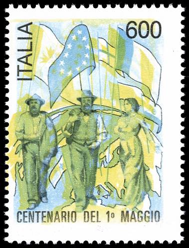 1990 - 600 lire Primo Maggio, ... 
