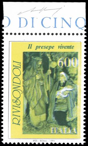 1991 - 600 lire Natale, ... 
