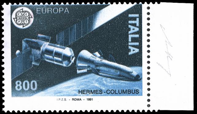 1991 - 800 lire Europa CEPT ... 