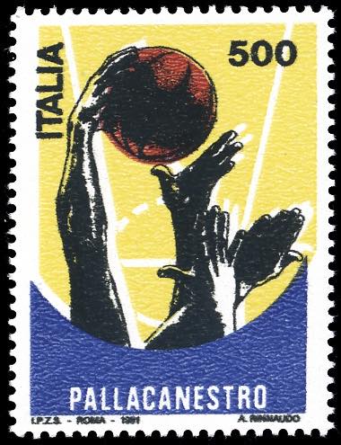 1991 - 500 lire Pallacanestro, ... 