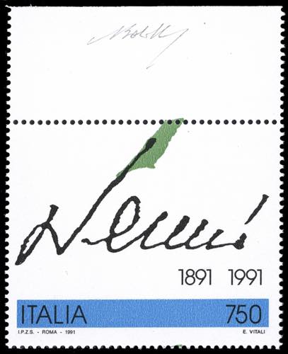 1991 - 750 lire Nenni, senza la ... 