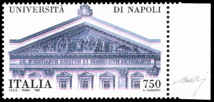 1992 - 750 lire Scuole dItalia, ... 