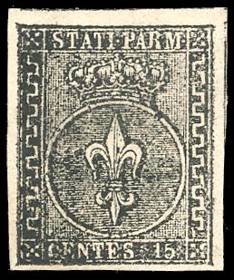 1852 - 15 cent. rosa (3), nuovo, ... 