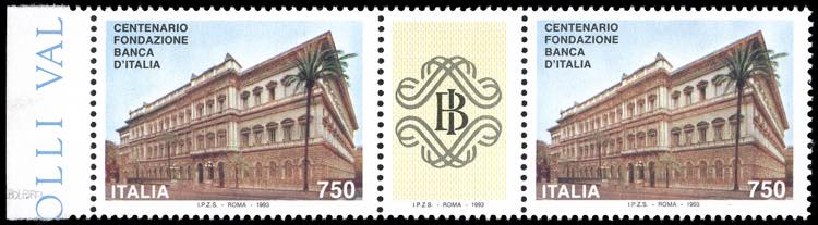 1993 - 750 lire Banca dItalia, ... 