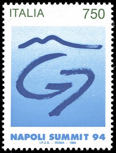 1994 - 750 lire G7, errore di ... 