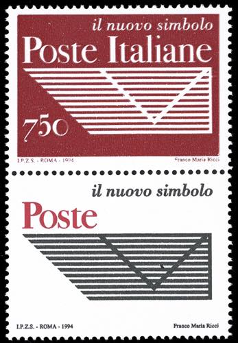 1994 - 750 + 750 lire Poste ... 