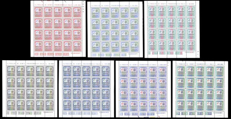 1978/1987 - Alti valori, ... 