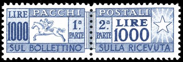 1954 - 1.000 lire Cavallino, ... 