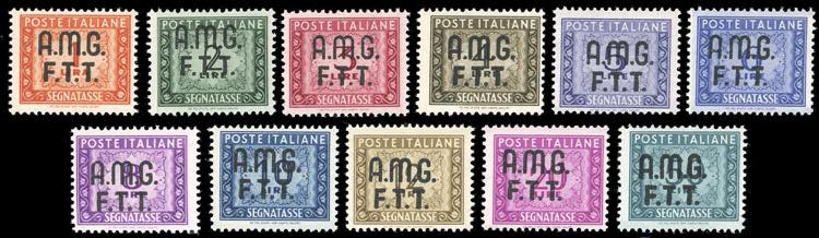 SEGNATASSE 1947/49 - Soprastampati ... 