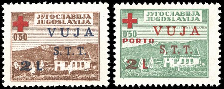 1948 - Croce Rossa, serie completa ... 