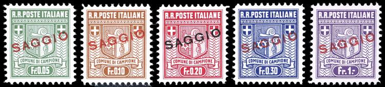 1944 - Stemma, I tiratura, serie ... 