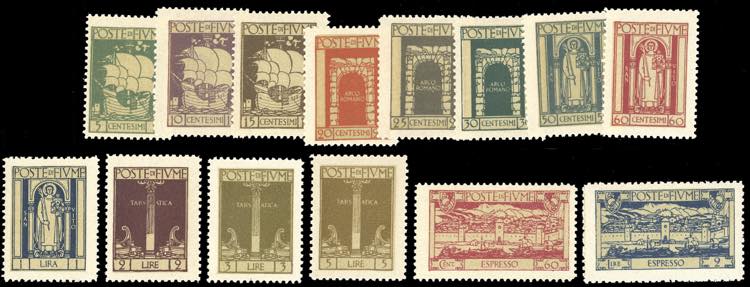 FIUME 1923 - San Vito, serie ... 