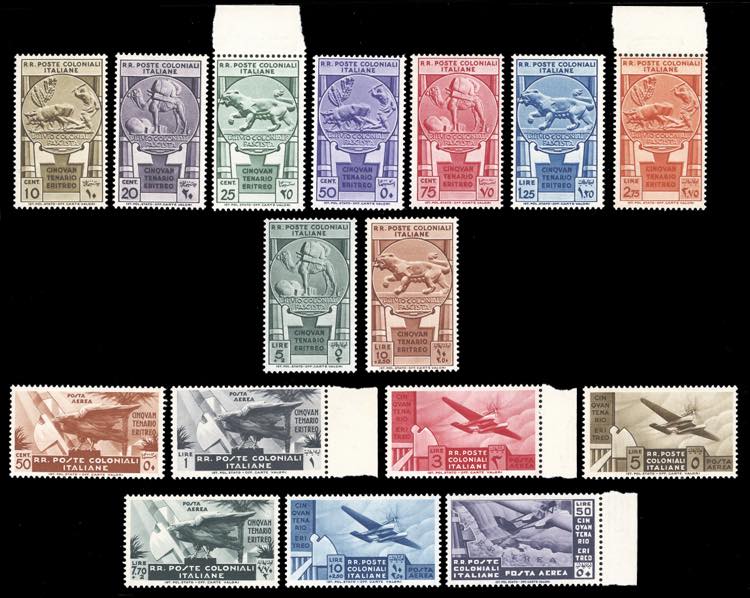 1933 - Cinquantenario Eritreo, ... 